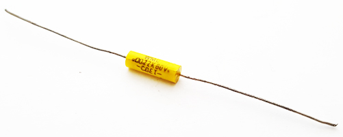 ILLINOIS CAPACITOR-106MWR050K-CAPACITOR POLYESTER FILM10UF50V10%AXIAL,2PK
