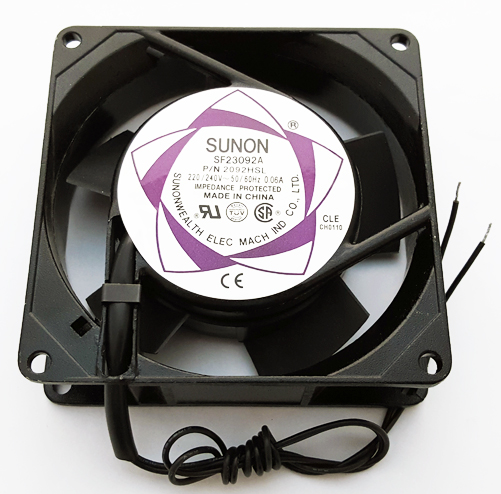 220-240 VAC 0.06A AC Cooling Fan Sunon SF2309A&#47;2092HSL