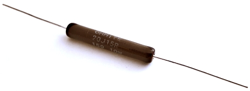 10W 15 Ohm 5&#37; Power Wirewound Resistor Coated Ohmite 20J15R