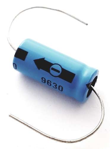 50uF 50V Axial Electrolytic Capacitor Cornell Dubilier WBR50-50