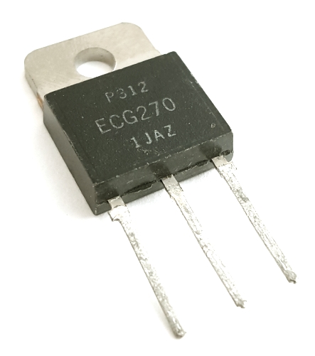 ECG270 10A 100V 125W NPN Darlington Transistor NTE