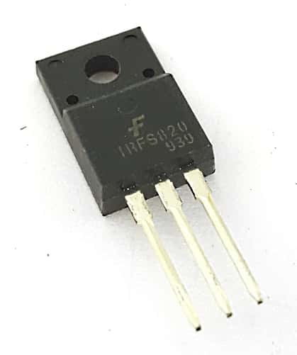 thumbnail image 2 of Fairchild IRF650B N-Channel MOSFET – 200V 28A .085 Ohm TO-220 – Pulled / Used 2 of 5