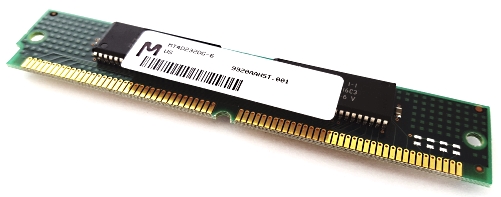 MT4D232DG-6 DRAM Memory Module 2M x 32 8MB 72 Pin SIMM Micron