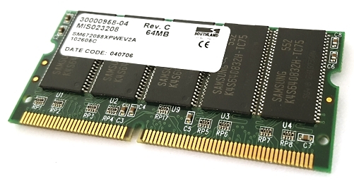 SM672088XPWEV2A SDRAM Memory Module 64MB Southland Micro Systems