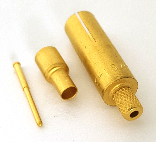 225791-3 RF Size 5 Coaxial Socket Connector Amp