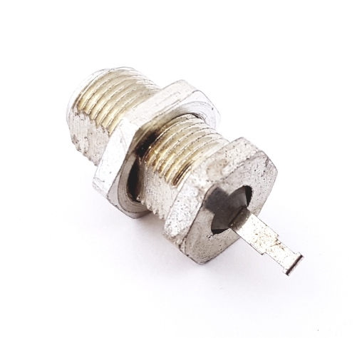 F-100 F-Type Satellite Coaxial Cable Connector Spade Terminal DLS