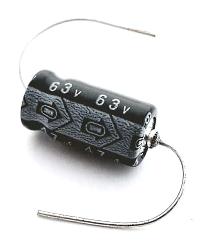 47uF 47 uF 63V Axial Electrolytic Capacitor Intercap 47M60V