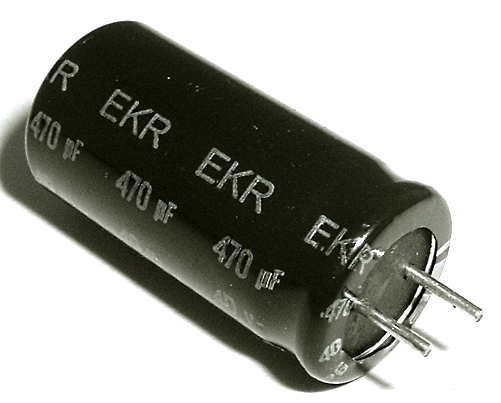 470uF 40V Radial Aluminum Electrolytic Capacitor Frolyt EKR470&#47;40