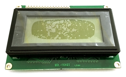 LCD Display Module 5x8 Dots Varitronix MDLS16465-LV-G-LED04G