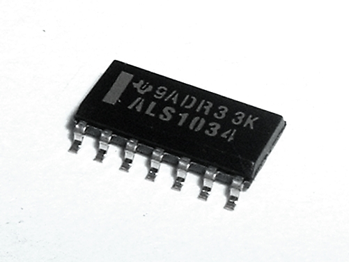 SN74ALS1034D SMT Non-Inverting Buffer Line Hex Driver IC Texas Instruments