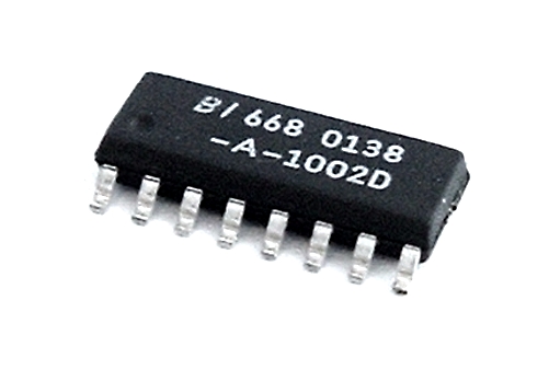 10K Ohm 0.05&#37; Thin Film SMT Resistor Network BI Technologies® 668A1002D