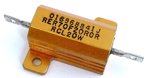 20W 20 Ohm 1&#37; Wirewound Resistor Military RCL® RER70F20R0R