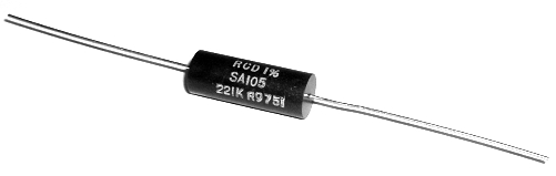 Precision Wirewound Resistor 1W 221K Ohm 1&#37; RCD® SA105-2213F