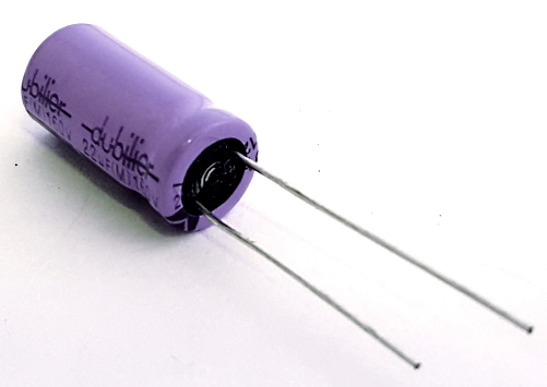 22uF 160V Radial Electrolytic Capacitor Cornell Dubilier® CEBM22160