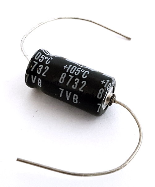 10.0uF 100V Axial Electrolytic Capacitor Marcon® CEUST2A100