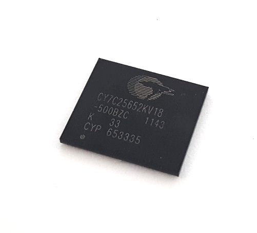 CY7C25652KV18-500BZC SMT 72Mb SRAM Memory IC Cypress Semiconductor®