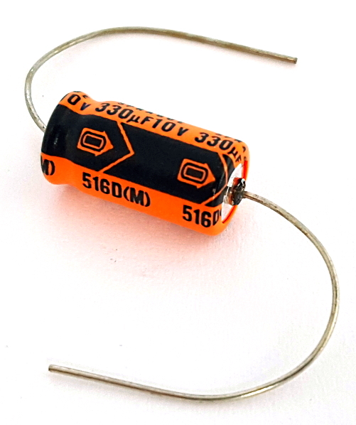 330uF 10V Axial Electrolytic Capacitor Miniature Sprague® 516D337M010MM6A