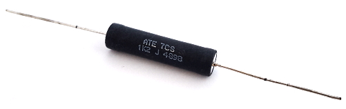 7W 1.2K ohm Wirewound Resistor 7CS ATE Electronics® 1K2 5&#37;