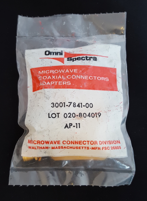 3001-7841-00 Omni Spectra Type N Solder Clamp Attachment