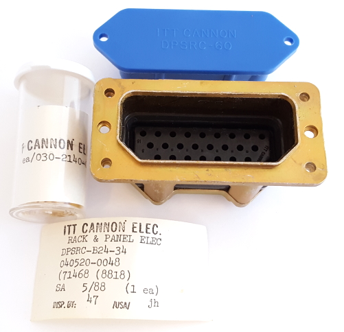 DPSRC-B24-34 Rack and Panel Connector Kit ITT Cannon®