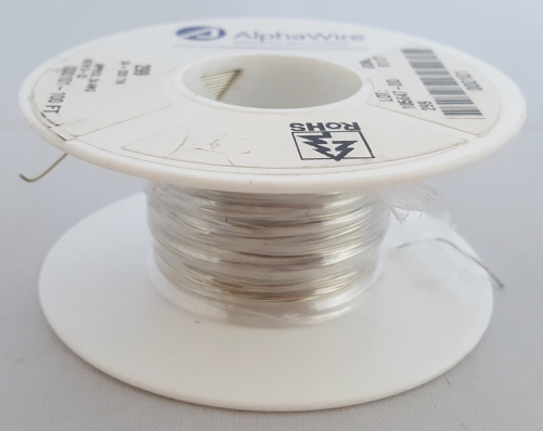 24 AWG Solid Non-Insulated Bus Bar Hook Up Wire (1 roll) AlphaWire® 299-SV005