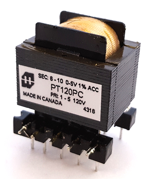 PT120PC Potential Transformer PCB 120V 50&#47;60 Hz Hammond®