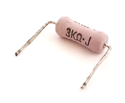 3W 3K Ohm 5&#37; Metal Oxide Resistor KOA® RSS3-302-J-CL20
