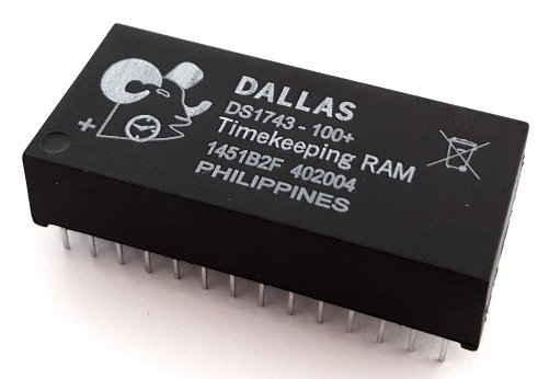 DS1743-100&#43; Real Time Clock IC 8kB NV RAM Dallas®
