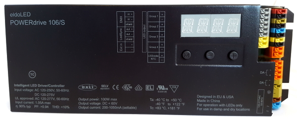 106&#47;S 57V Out 100W 4 Ch Power Supply LED Driver Eldoled®