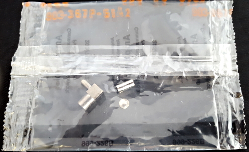 903-367P-51A2 SMB Plug Coaxial RF Connector 50 ohm 4GHz Amphenol®