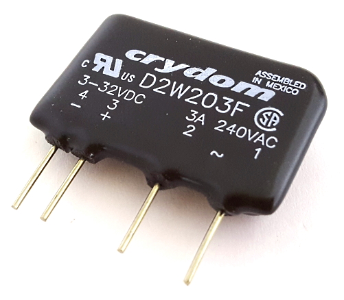3A 3-32 VDC 280VAC Solid State Relay  Crydom® D2W203F