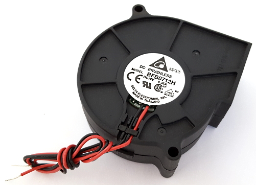 12V .36A Brushless DC Fan Blower 2 Wire Delta® BFB0712H