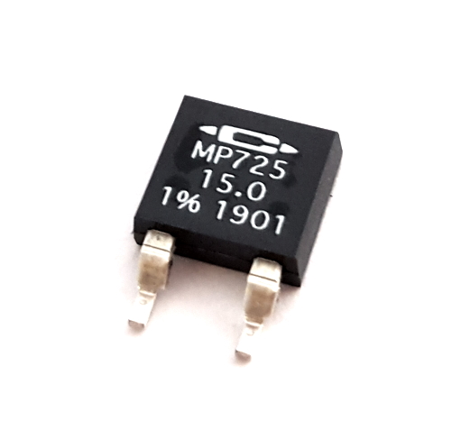 25W 15 Ohm 1&#37; SMT Thick Film Power Resistor Caddock® MP725-15.0-1&#37;