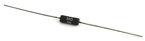 3W 33 Ohm 5% Axial Power Wirewound Resistor IRC® AS2330J