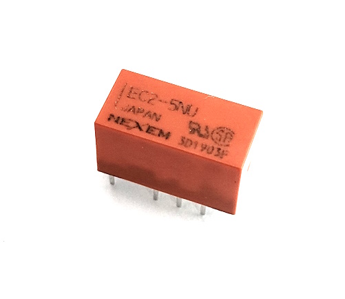 2A 5V DPDT PCB Low Signal Relay Nexem® EC2-5NU