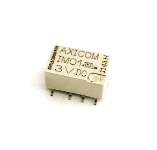 2A 3V SMT Low Signal Relay DPDT-NO NC TE Connectivity® &#47; Axicom® IM01GR