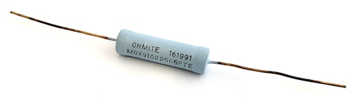 3.9W 25 Megohm 1&#37; Metal Oxide Resistor Ohmite® MOX91022505FTE