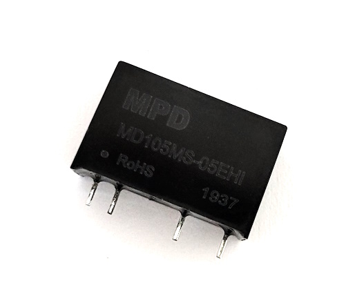 MD105MS-05EHI DC-DC Converter 1W 5Vin&#47;out Medical MicroPowerDirect®