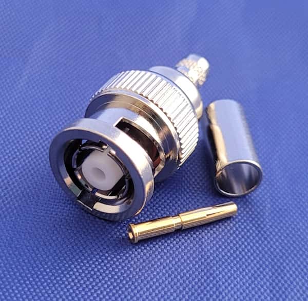 31-6036 50Ω BNC RF Coaxial Receptacle Connector Plug Amphenol®