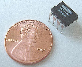 Texas Instruments® INA117P  OP AMP  IC Difference