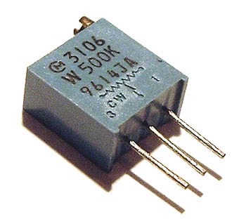 500K ohm Trimmer Trim Pot Variable Resistor 3106W