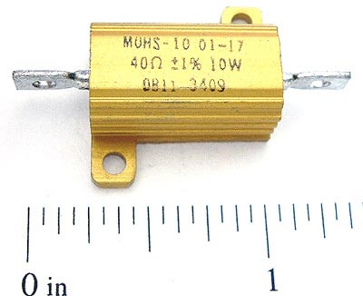 10W 40 ohm 1&#37; Wirewound Resistor
