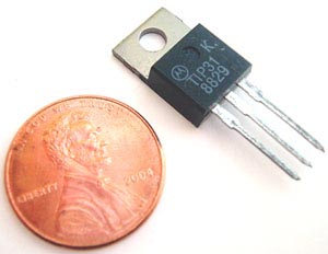 Transistor  TIP31 3 amp 40V TO220  NPN