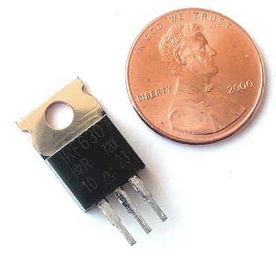 IRF630 Transistor MOS FET MosFET 9 Amp 200V
